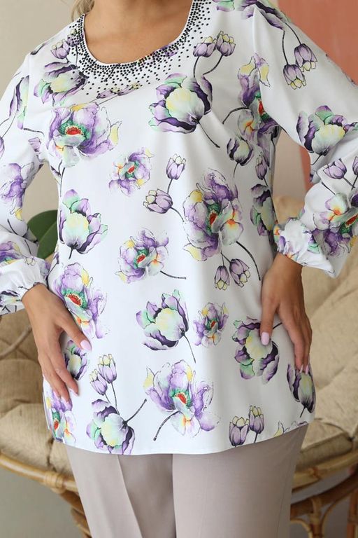 Блуза М5-3393/5 - Wisell фото 5