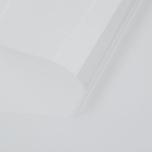 Пленка для цветов и букетов прозрачная 0.6×46.5 м, 1000 г, 40 мкм