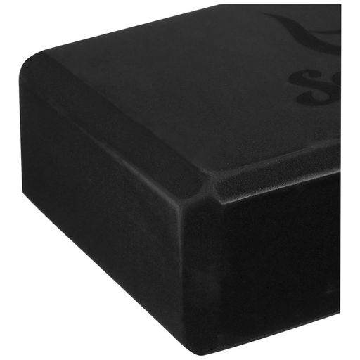 Набор для йоги Sangh: блок, ремень, цвет чёрный  фото 5