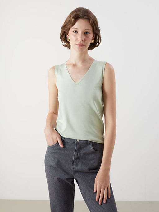 V Yaka Kad?n Triko Atlet