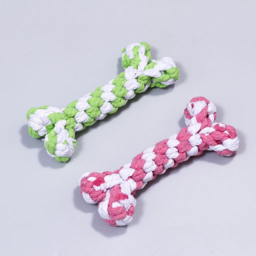 Игрушка канатная Плетёная кость, до 15 см, до 60 г, микс цветов - Пижон фото 3