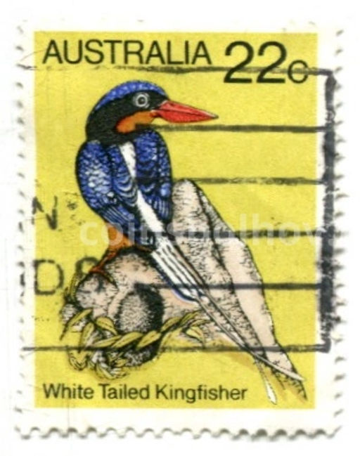Марка Обыкновенный зимородок Австралия