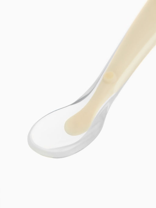 Mum&Baby Ложка для первого прикорма в контейнере, бежевая