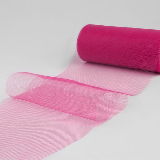 Фатин, 15 см, 23±1 м,11±1 г/м², ярко-розовый №22