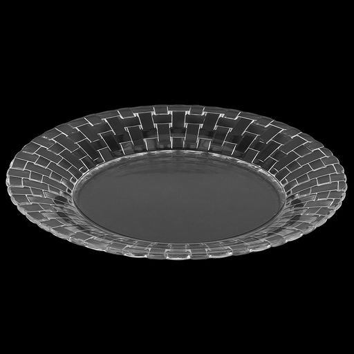 Тарелка мелкая стеклянная Ротанг д268мм, h25мм, в коробке, Дели Гласс (Deli Glass) (Китай) - Домашняя мода фото 5