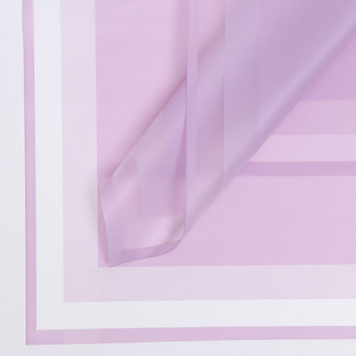 Цена за 20 шт. Плёнка в листах, сиреневый, 58 x 58 см