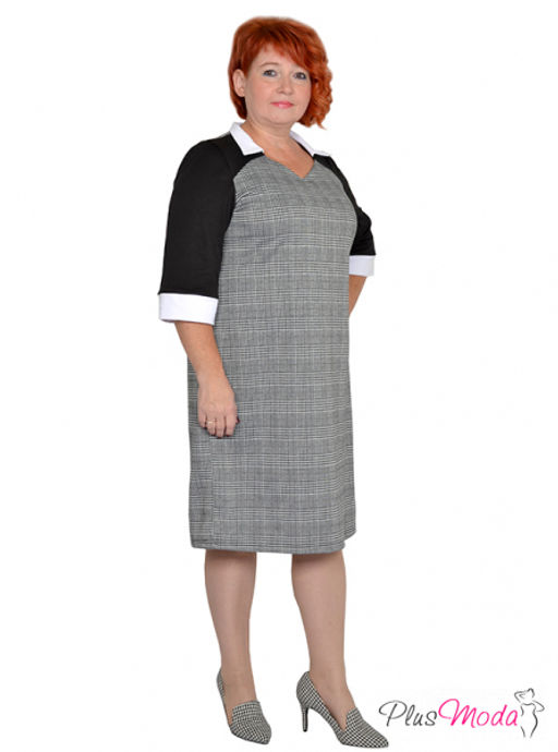 Платье Модель №1361 размеры 44-84 - Plusmoda фото 7