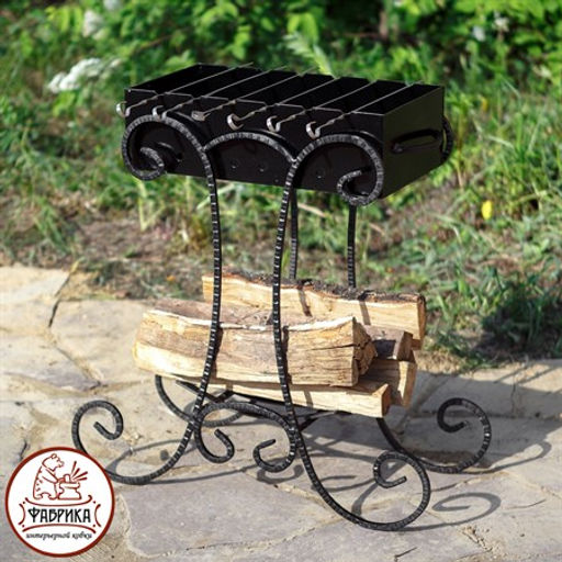 Мангал 861-13 - Фабрика интерьерной ковки фото 4