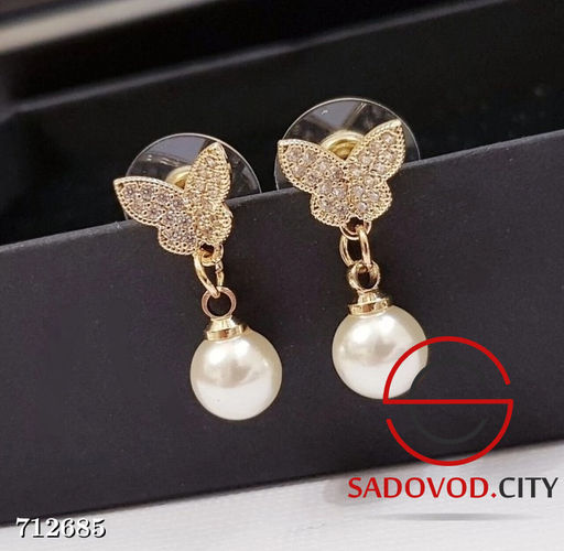 Женские серьги с жемчугом - Bruno фото 3