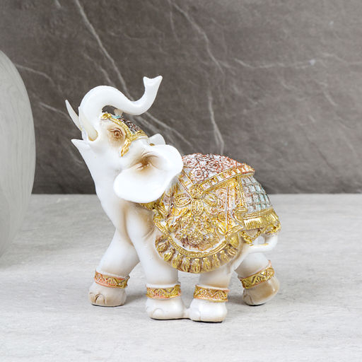 Статуэтка Слон 12,6х6х14 см / 202134-5 /уп 72/ - Галеонтрейд фото 6