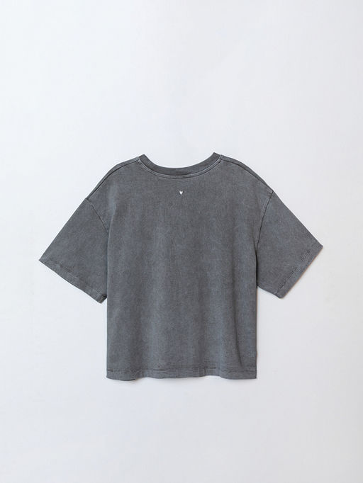 Футболка женская серая оверсайз - Mark formelle фото 6