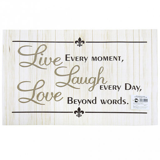 Салфетка под горячее (термосалфетка) "Романтика" 30х45см ПВХ (Китай)