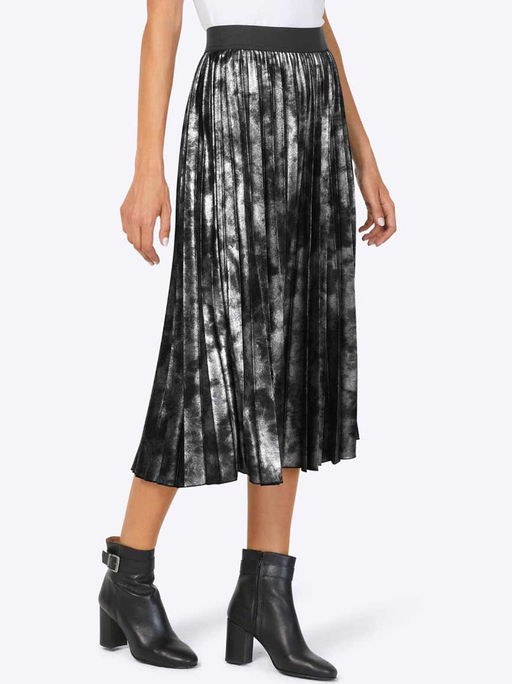 Юбка с рисунком, черная - Heine фото 9