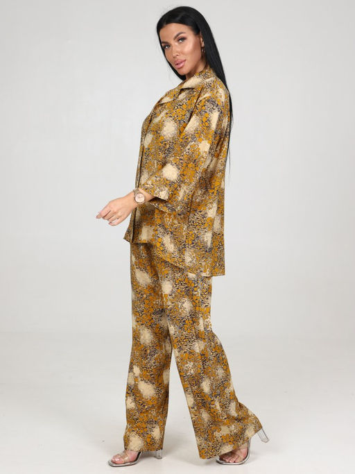 775 ЖЕНСКИЙ КОСТЮМ (брюки) (Желтый) - А-дина фото 5