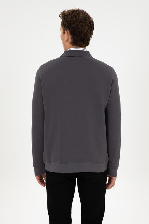 Erkek Gri Sweatshirt - U.s. polo assn фото 5