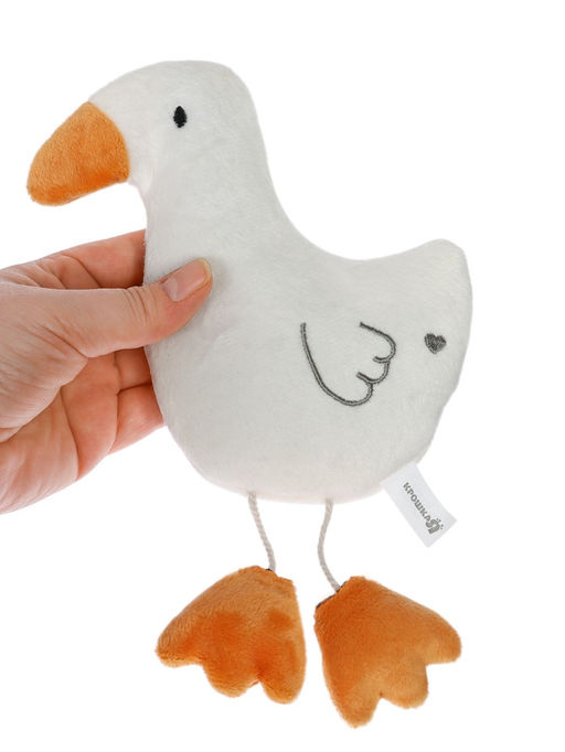 Игрушка грелка от колик «Гусь», вишнёвые косточки