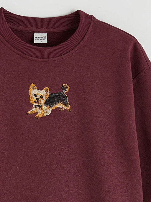 Nak??l? K?z ?ocuk Kal?n Sweatshirt 2li