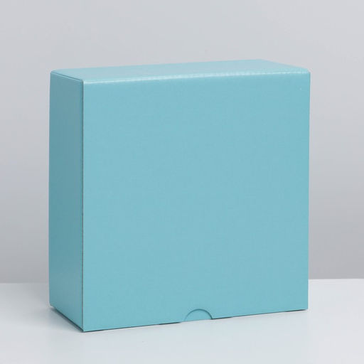 Цена за 2 шт. Коробка подарочная складная, упаковка, «Тиффани», 15×15×7 см