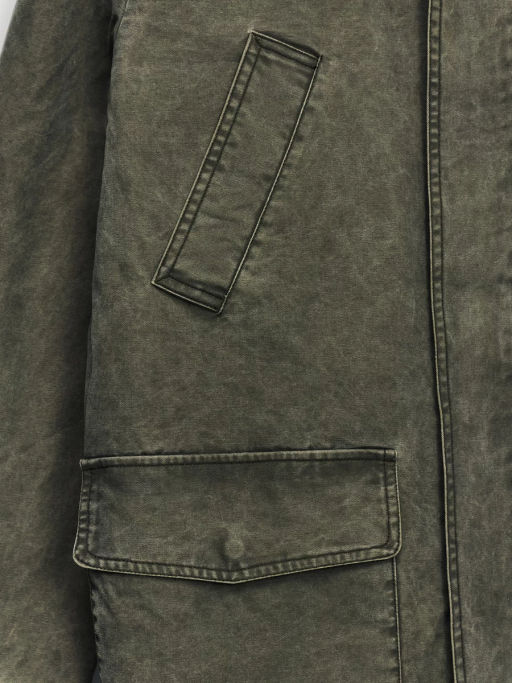 Куртка с контрастным воротником / Zarina  фото 3