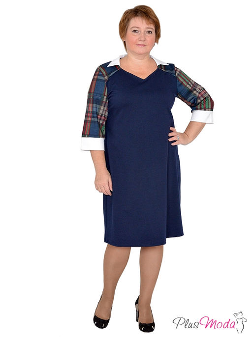Платье Модель №353 размеры 44-80 - Plusmoda фото 2