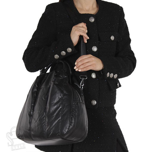 Рюкзак женский 69091-5 black Velina Fabbiano-Safenta в Новосибирске