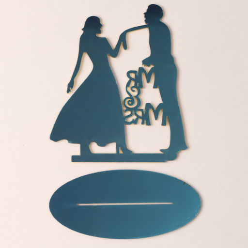 Топпер Молодожёны, цвет золото - Страна карнавалия фото 4