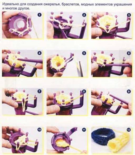 T1943 УСТРОЙСТВО ДЛЯ ВЯЗАНИЯ, МИНИ РАЗМЕР CLASSIC KNIT - Hemline фото 2