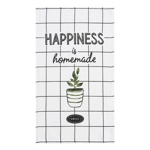 Набор полотенец Доляна Гармония 28х46 см - 4 шт, 100% хлопок, вафля 160 г/м2 фото 7