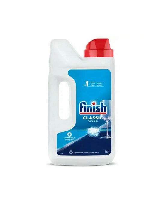 FINISH ср-во д/мытья посуды в посудом.машине Power Powder 1кг (порошок)