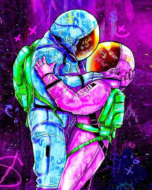 Алмазная мозаика на подрамнике 40х50