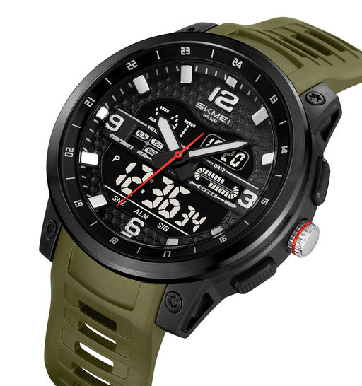 Часы наручные Skmei мужские электронные спортивные 2401green