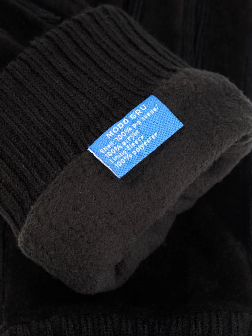 Перчатки Китай MKH 04.62-GG mens black - Modo gru фото 5