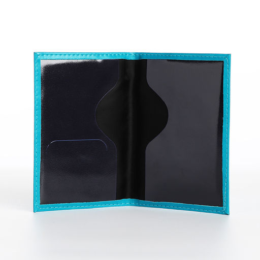 Обложка для паспорта, бирюзовая