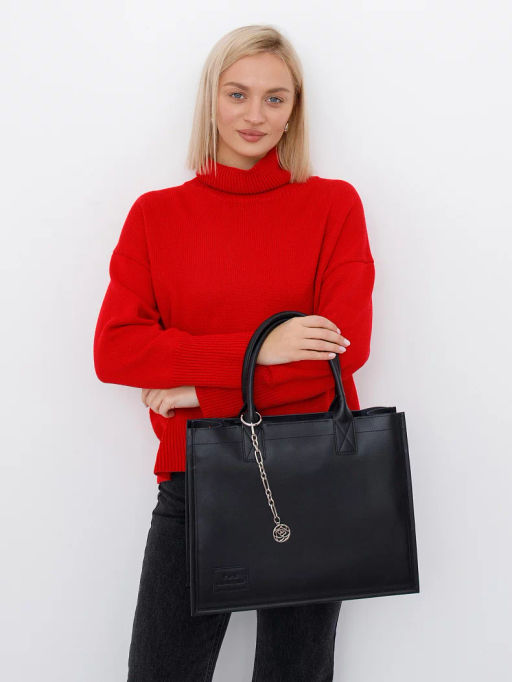 Сумка 1036L black Polina&Eiterou