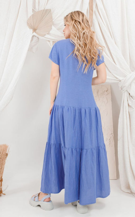 Платье AMORI 9650 василек  фото 2