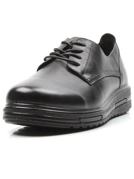 03-5066 BLACK Полуботинки женские (натуральная кожа) - Фабричный китай фото 6