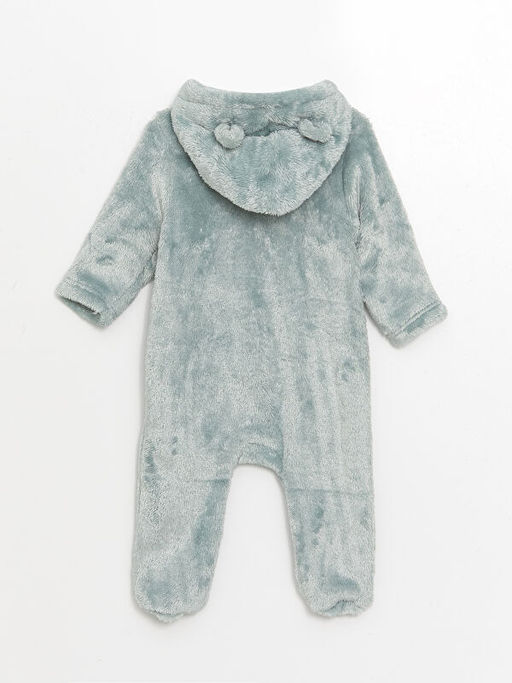 Kap??onlu Pelu? Erkek Bebek Tulum