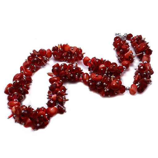 Бусы из камня Кораллы - счастье, любовь, радость, благополучие