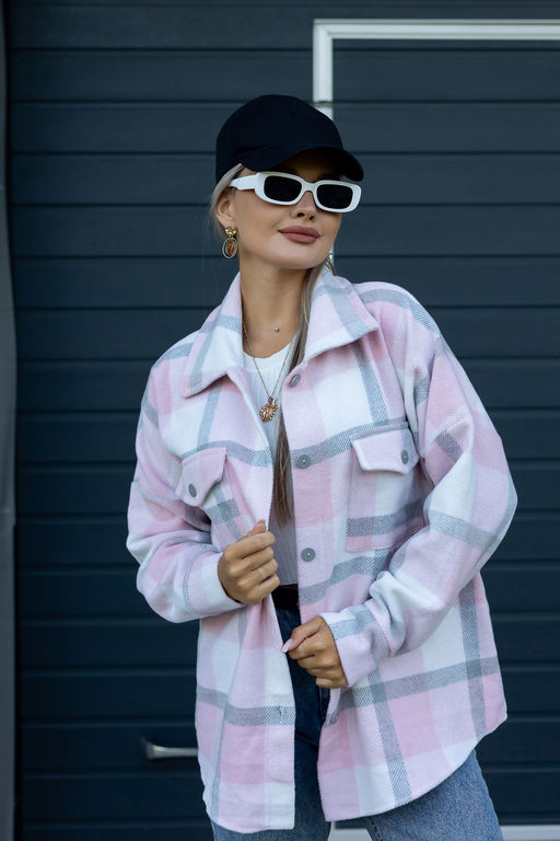 Рубашка женская в клетку РЖК-01