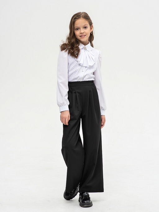 Школьные брюки для девочки Mooriposh, модель 0433