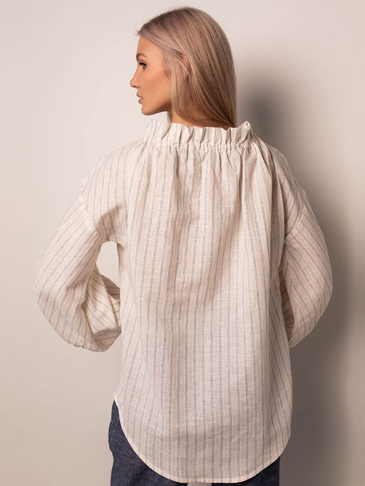 Блузка лен хлопок