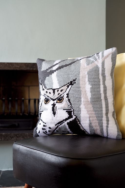 Набор для вышивания VERVACO PN-0163611 Филин Гелла 40 х 40 см