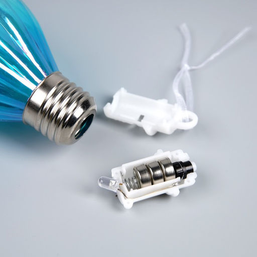 Набор ёлочных шаров Северное сияние, 3 шт, d=7 см, 3 LED, от батареек AG139, свечение тёплое белое - Luazon lighting фото 3
