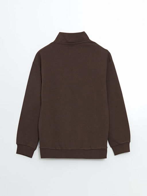 Dik Yaka Erkek ?ocuk Sweatshirt