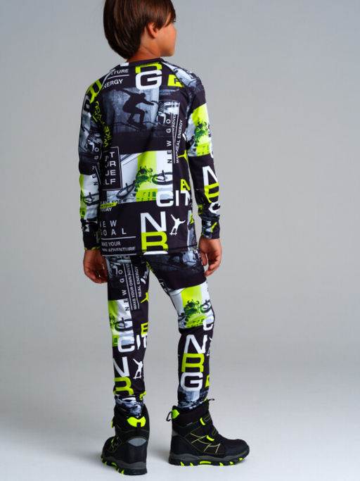 32311412 Термокомплект для мальчиков: брюки, толстовка