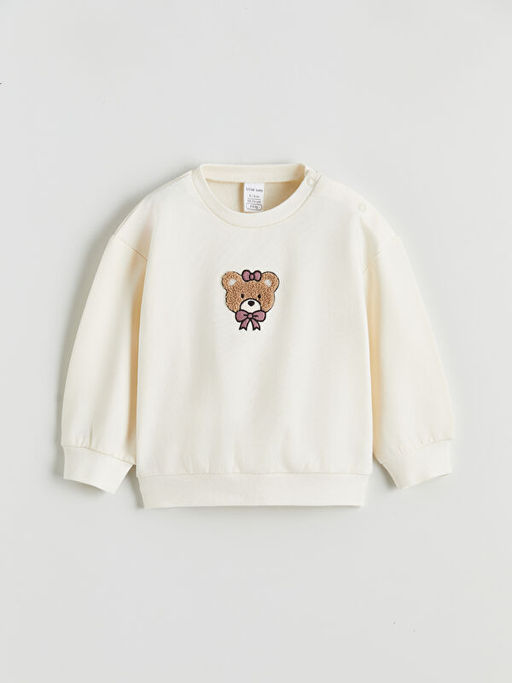 Nak??l? K?z Bebek Sweatshirt ve Tayt