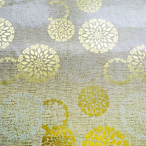 Клеенка столовая на нетканной основе 1,35х20м "Мажор" "Фантазия", ПВХ, яркий рисунок, в рулоне, Россия (цена за м/п)