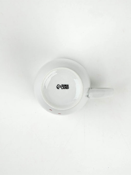 Кружка керамическая с ложкой Бабушка, 310 мл