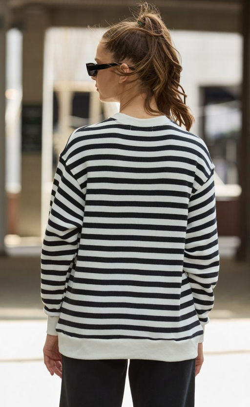 Свитшот P322-0556 black-white - Primm фото 6