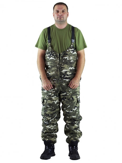 Зимний костюм Forest trail D.Multicam для активного отдыха (на флисе) - Rax фото 11